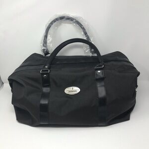 Small Lightweight Black Travel Duffel Bag NEW